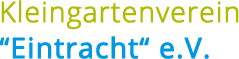 Kleingartenverein „Eintracht“ e.V. logo